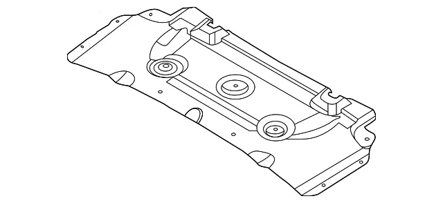 Hood Insulator - Nissan (65840-9BU0B)