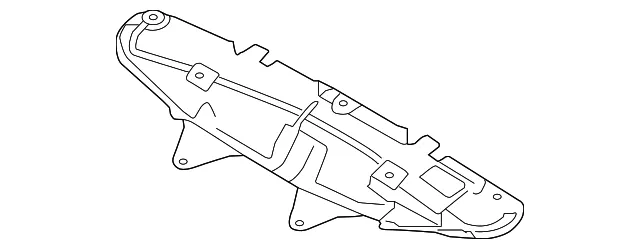 Hood Insulation Pad - Nissan (65840-9KA0A)