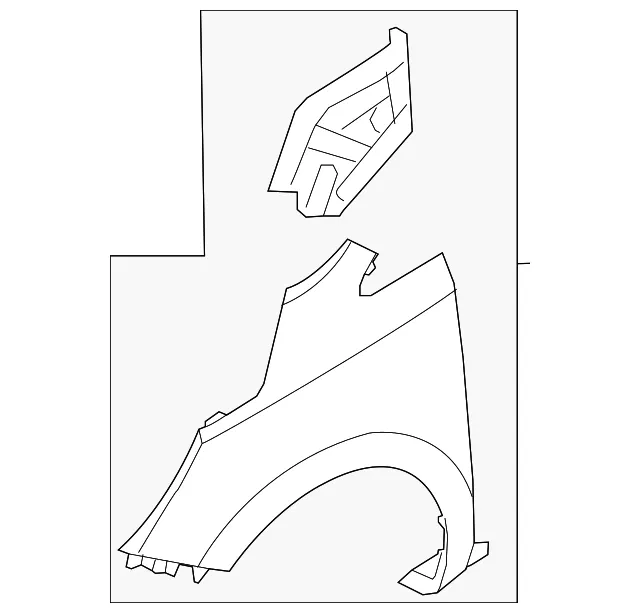 Fender Assembly - Kia (66310-A9000)