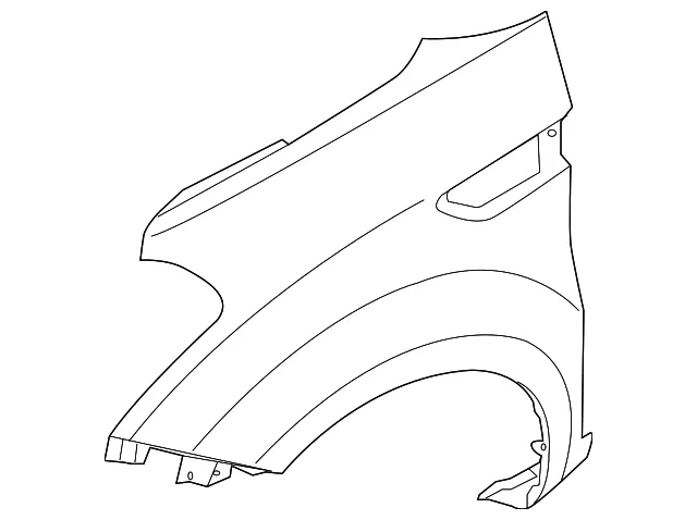 Fender - Driver's Side (LH) - Kia (66311-2K500)