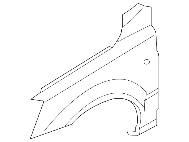 Fender - Driver's Side (LH) - Kia (66311-3E121)