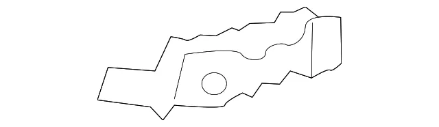 Fender Bracket - Driver's Side (LH) - Kia (66316-3F000)