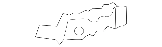 Fender Front Bracket - Driver's Side (LH) - Kia (66316-3F500)