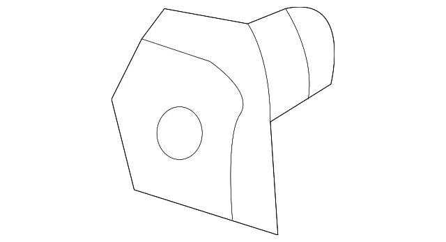 Apron Panel Bracket - Driver's Side (LH) - Kia (66317-3W000)