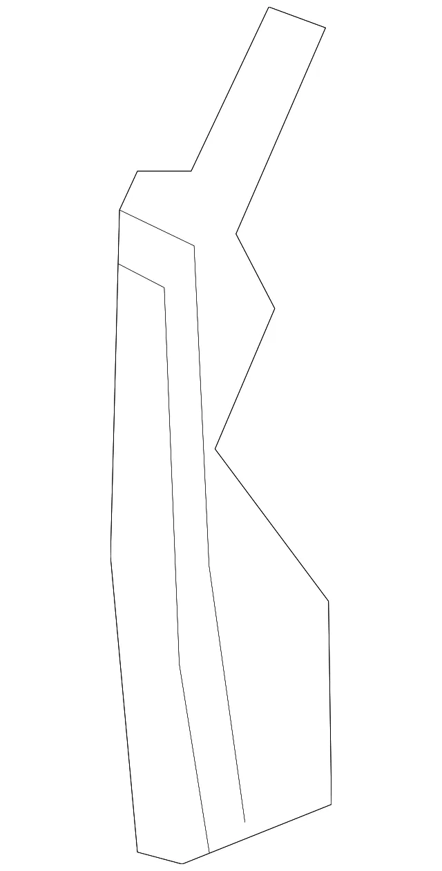 Fender Rear Bracket - Driver's Side (LH) - Kia (66318-2P000)