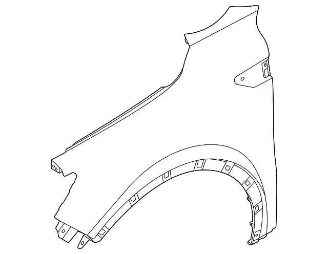 Fender - Kia (66320-P2000)