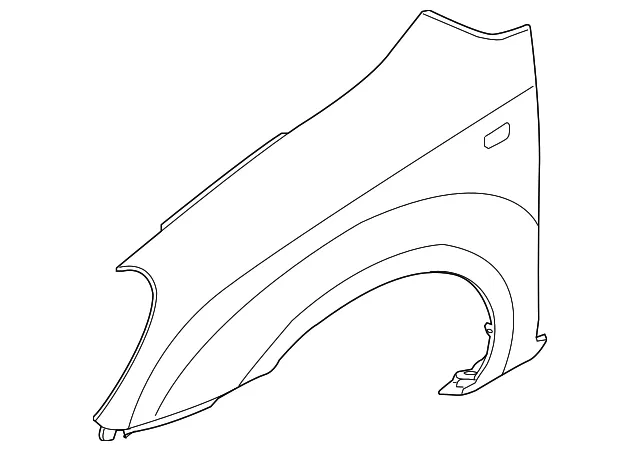 Fender - Passenger Side (RH) - Kia (66321-1D000)
