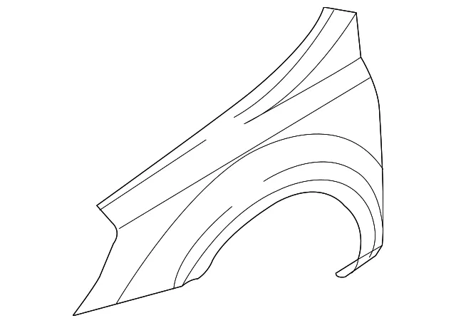 Fender - Passenger Side (RH) - Kia (66321-4D000)