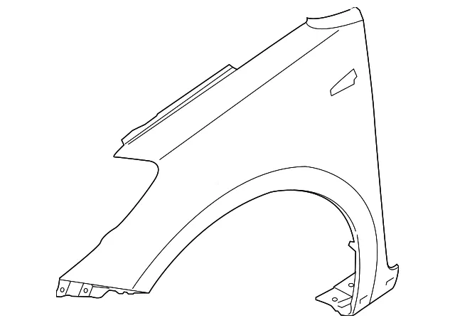 Fender - Passenger Side (RH) - Kia (66321-A7210)