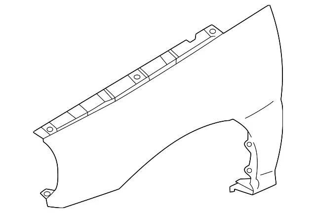 Fender - Passenger Side (RH) - Kia (66321-FD111)