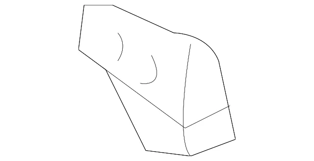 Fender Front Bracket - Passenger Side (RH) - Kia (66328-1G300)