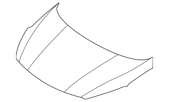 Hood - Kia (66400-A7600)