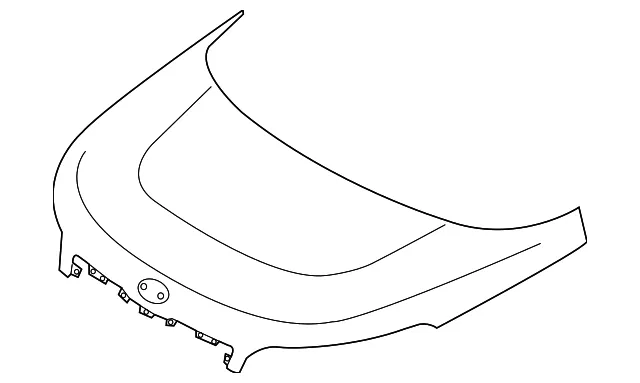 Hood - Kia (66400-B2000)