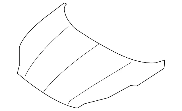 Hood Panel - Kia (66400-D9000)