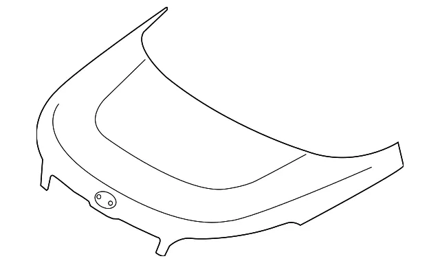 Hood - Kia (66400-E4000)