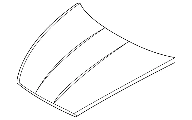 Hood - Kia (66400-L2301)