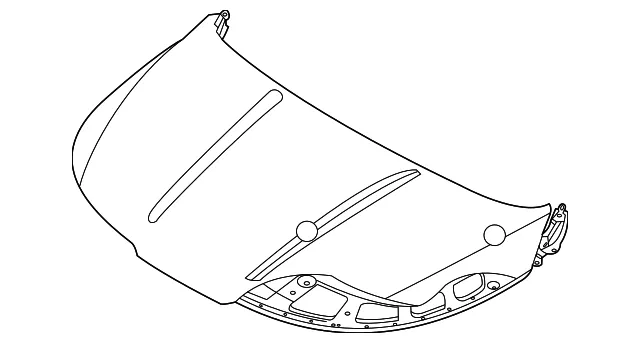 Hood - Kia (66400-R0020)