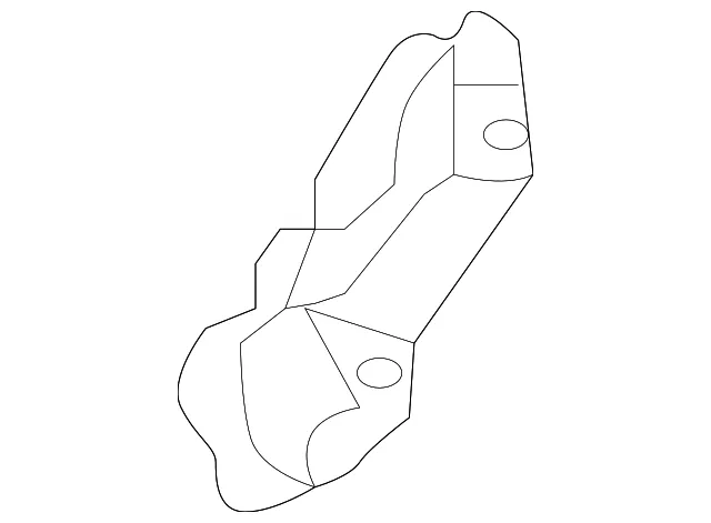 Lower Pillar Bracket - Driver's Side (LH) - Kia (66735-D4000)