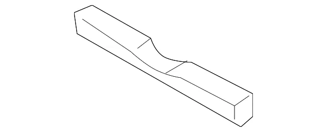 Cowl Grille Spacer - Nissan (66875-6JF0A)
