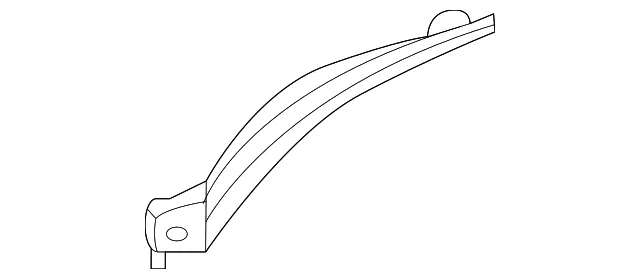Front Fender Cover, Right - Nissan (66894-6RA1A)