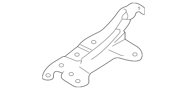 Hood Hinge - Kia (66920-K0000)