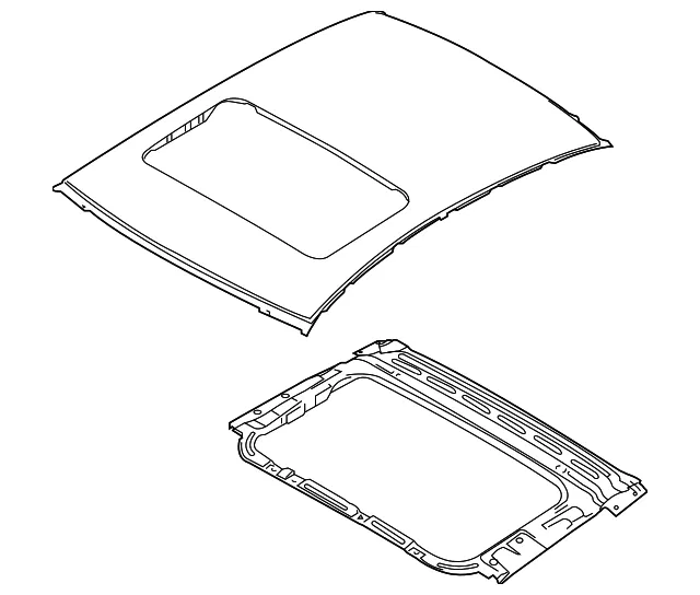 Roof Panel - Kia (67110-1W250)