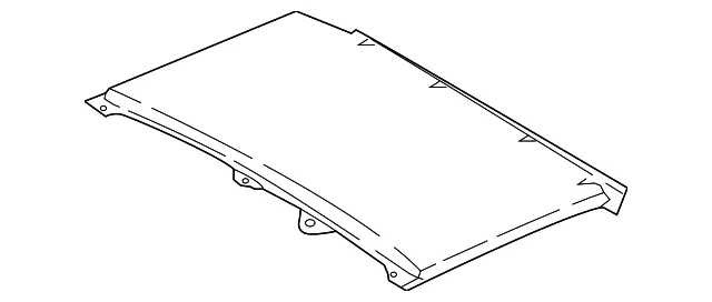 Roof Panel - Kia (67116-J5050)