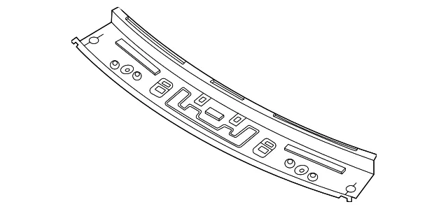 Windshield Header - Kia (67121-Q5000)