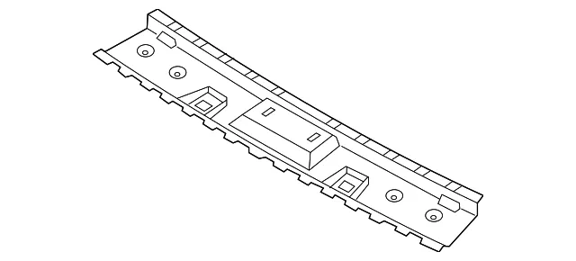 Windshield Header - Kia (67132-2P500)