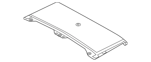 Rear Roof Panel - Kia (67154-P1060)