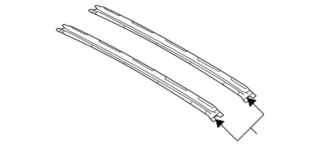 Roof Bow - Kia (67192-2K000)