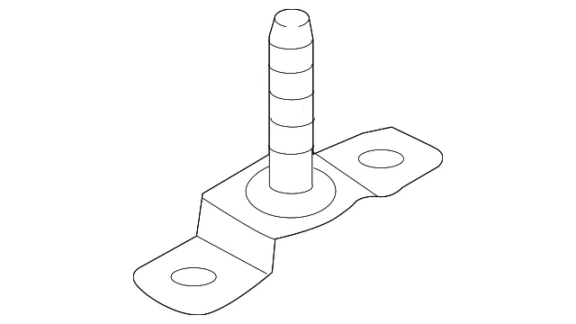 Roof Luggage Carrier Side Rail Bracket - Kia (67331-D9000)
