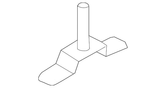Roof Rack Bracket - Passenger Side (RH) - Kia (67331-G5000)