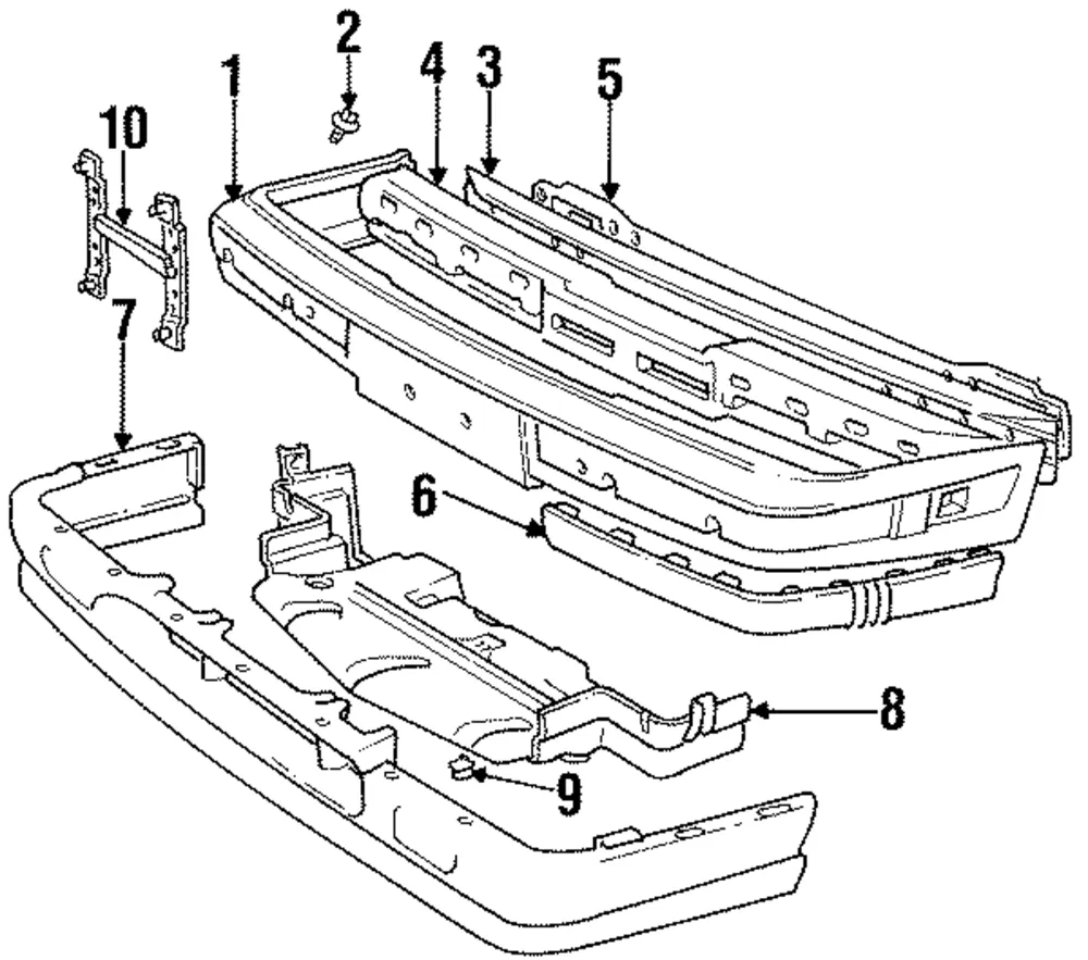 Bumper Cover - Volvo (6817668)