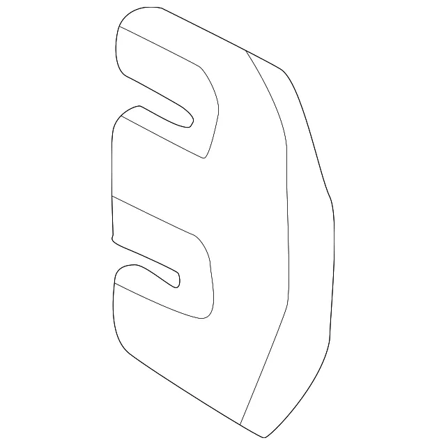 Door Lock Striker Plate Spacer - Volvo (6817942)