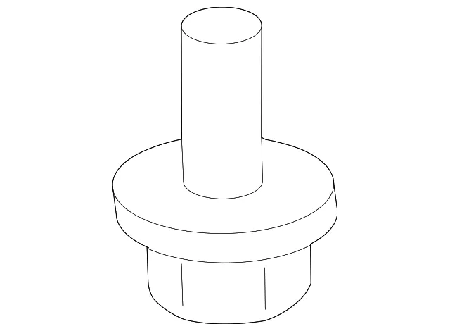 Bumper Cover Support Rail Clip - Nissan (68399-CF40A)