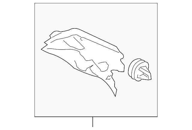 Upper Quarter Trim - Passenger Side (RH) - Volvo (6841918)