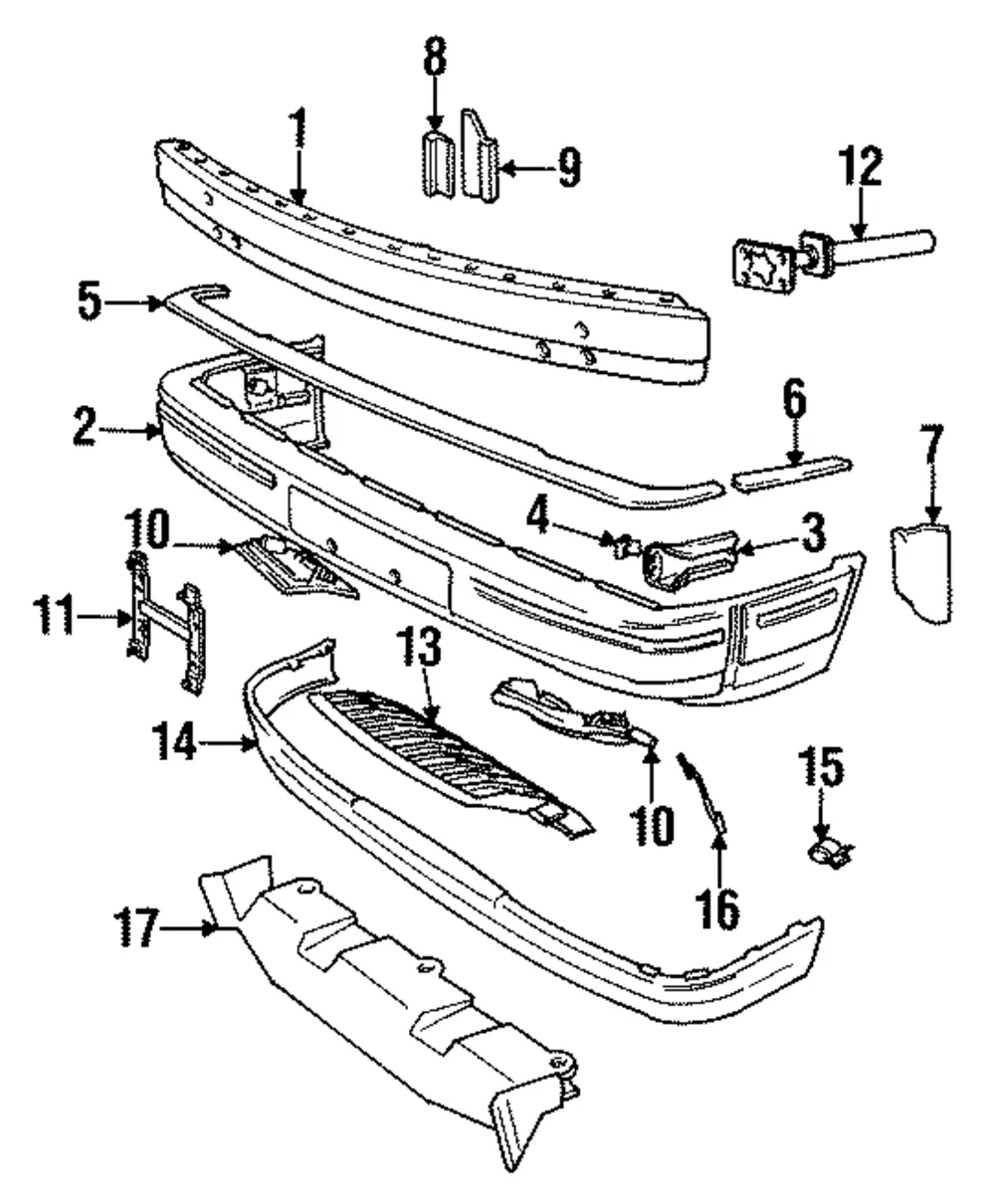 Lower Grille - Volvo (6846093)