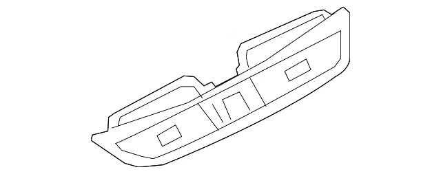 Vent Grille - Nissan (68750-6MA0A)