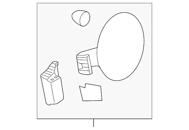 Fuel Door - Kia (69510-3W000)