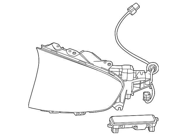 Door Assembly - Kia (695C0-CV000SWP)