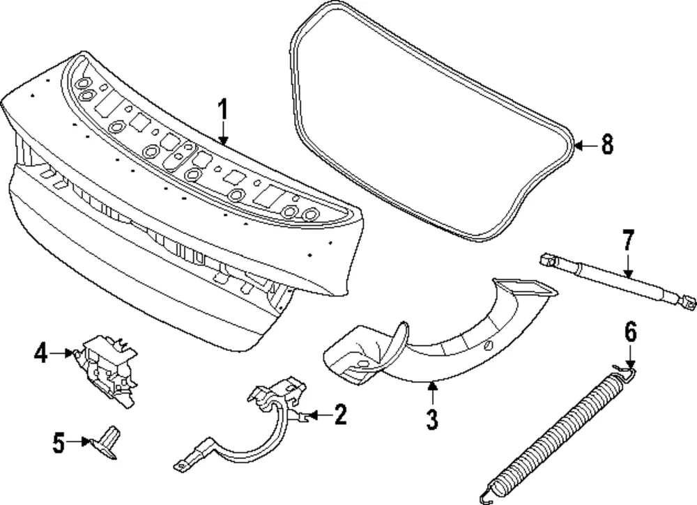 Hinge - Kia (69920-L2500)