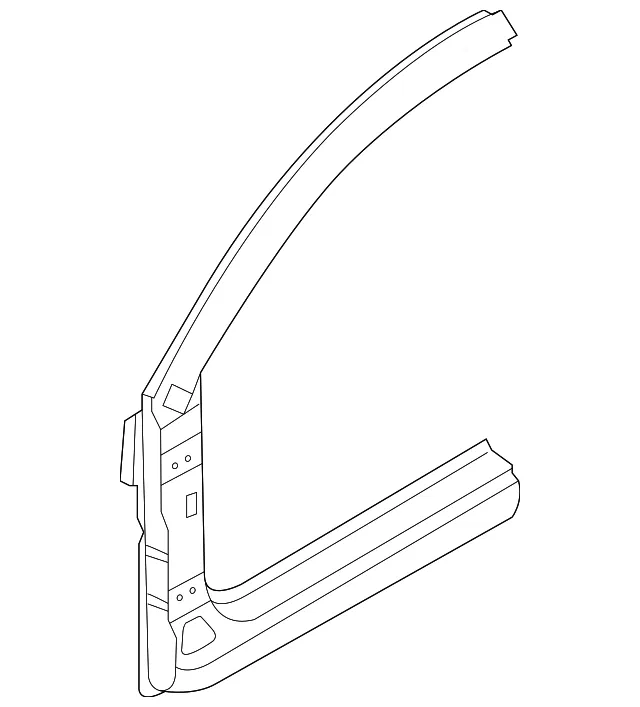 Hinge Pillar - Driver's Side (LH) - Kia (71110-1MA60)