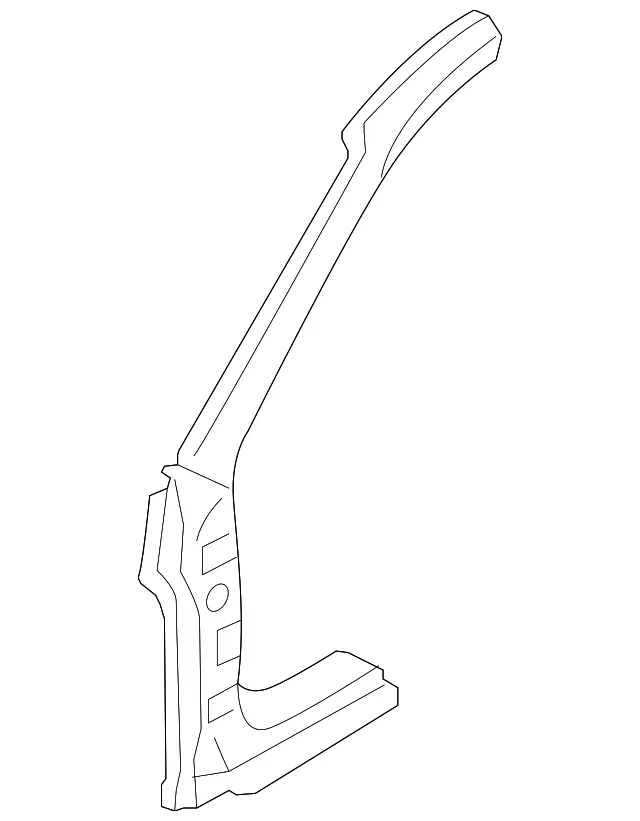 Hinge Pillar - Driver's Side (LH) - Kia (71110-2FA61)