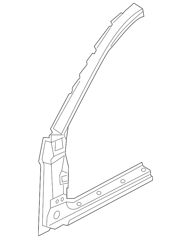 Hinge Pillar - Driver's Side (LH) - Kia (71110-3FB10)