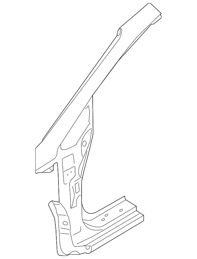 Hinge Pillar - Driver's Side (LH) - Kia (71110-B0A00)