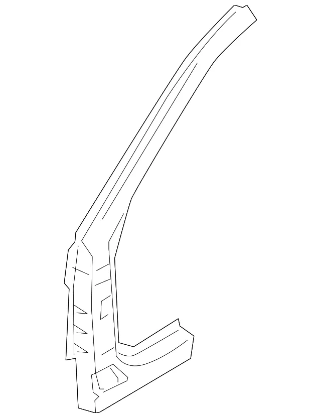 Hinge Pillar - Passenger Side (RH) - Kia (71120-3RA30)