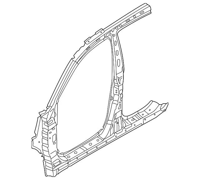 Aperture Reinforced - Passenger Side (RH) - Kia (71123-1U500)