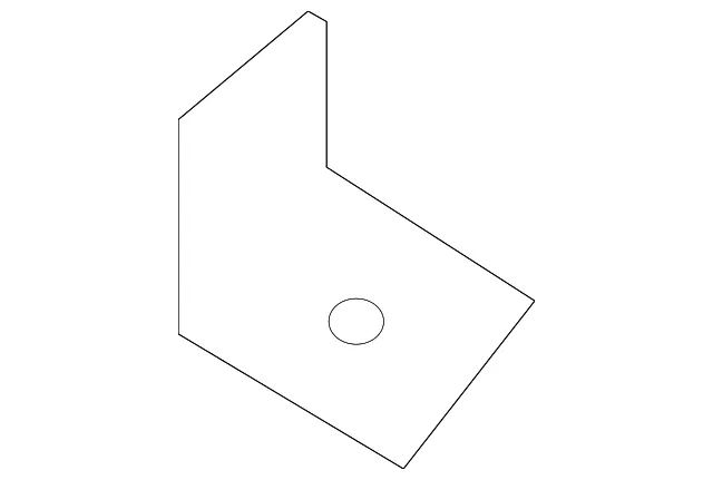 Hinge Pillar Lower Bracket - Kia (71139-H8000)