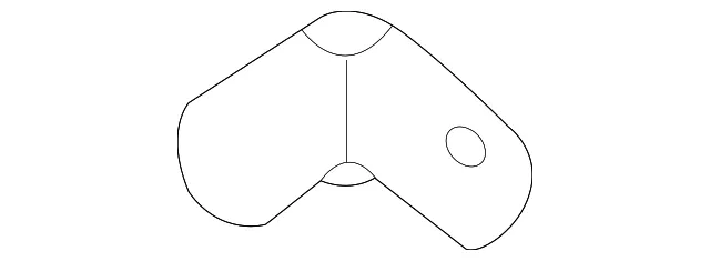 Hinge Pillar Upper Bracket - Kia (71176-2P000)